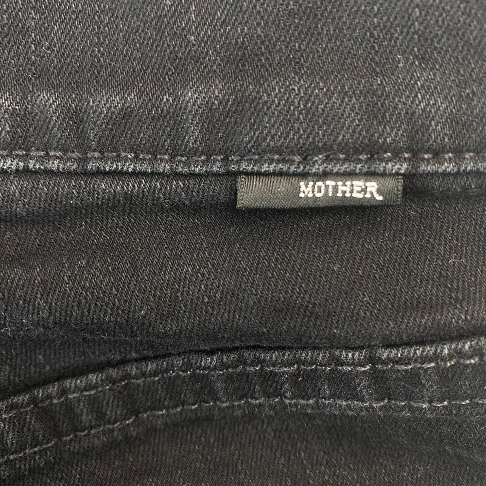 MOTHER High Waisted Rider Skip Jean in Not Guilty Size 24 - Picture 5 of 13